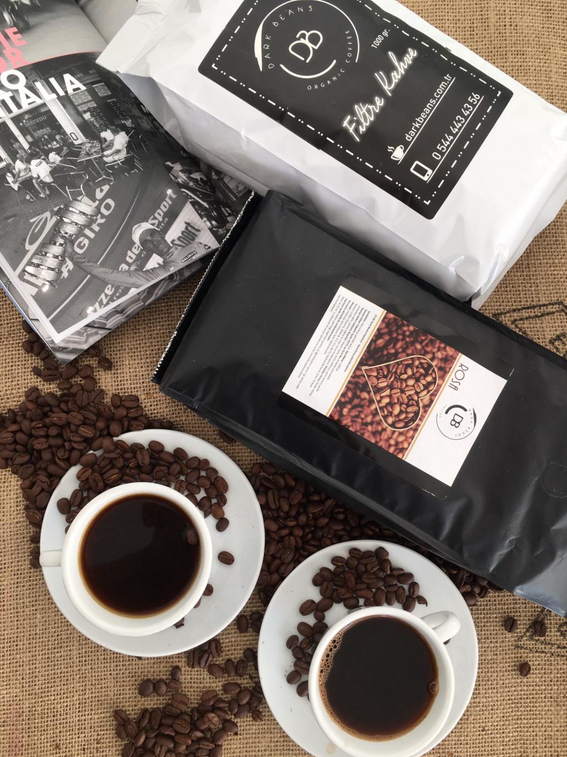 DarkBeans Çekirdek&Filtre Kahve 2�Li DarkBeans